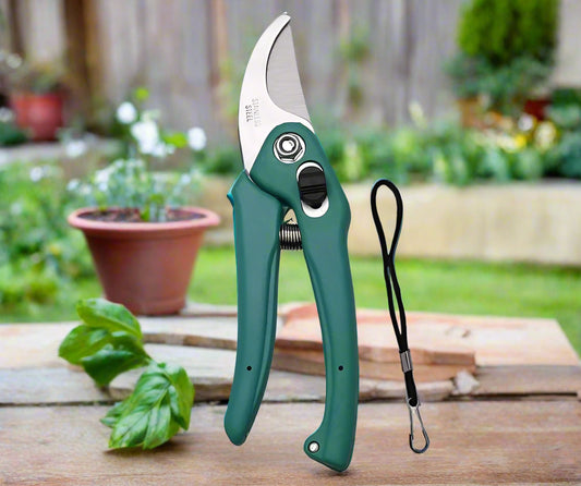 Stainless Steel Garden Scissors I Sharp Pruning Shears for Plants & Flowers