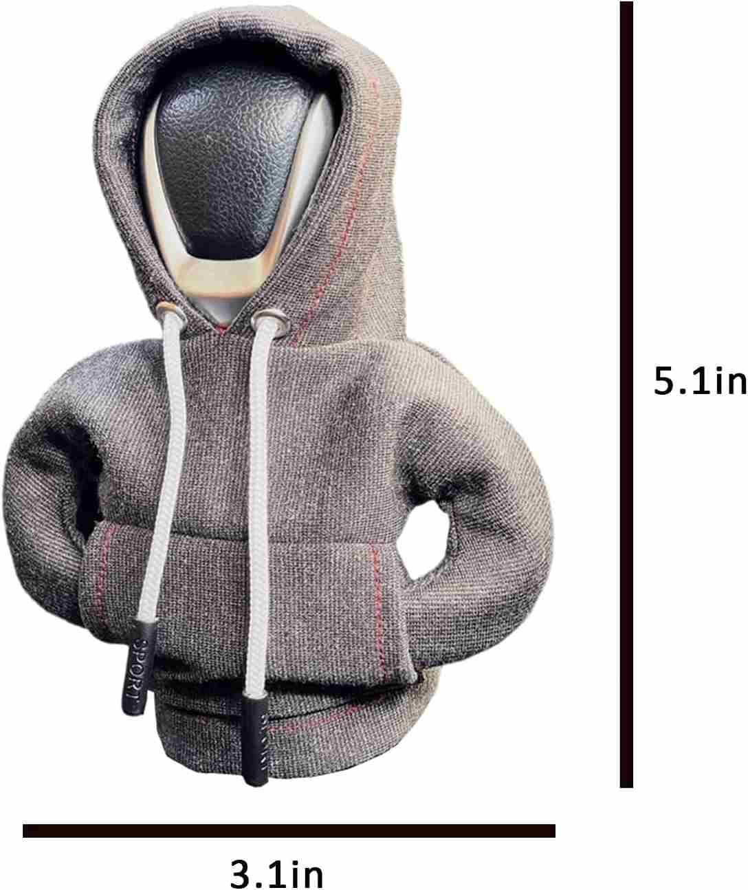 Car Gear Shift Hoodie I Universal Gear Knob Cover I Funny Car Interior Accessory