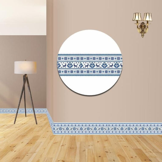 Peel & Stick Wallpaper Border – Self Adhesive, Water-Resistant (Pack of 1)