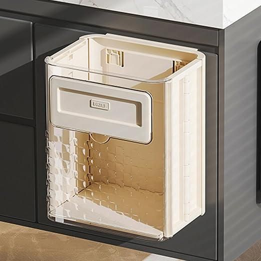 Foldable Wall Mounted Trash Can I Kitchen Hanging Bin