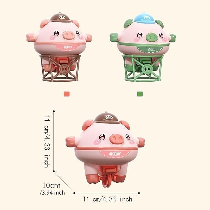 Tightrope Walking Tumbler Pig Toy for Kids