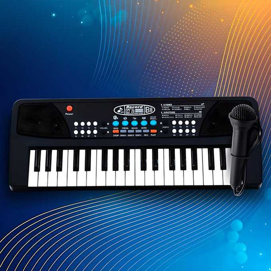 Piano Keyboard Toy with Microphone | USB Powered | Sound Recording Function