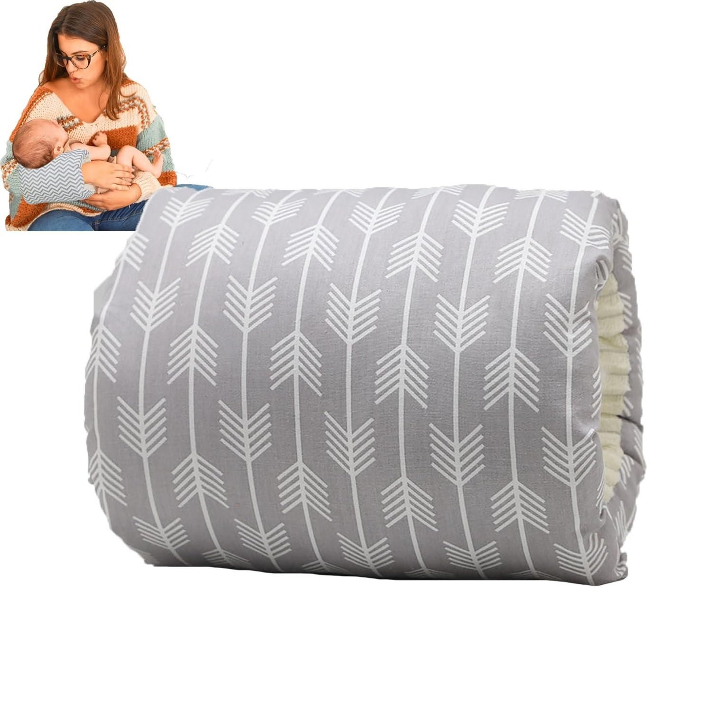 Cozie Cradle Baby Nursing Pillow | Feeding Support Cushion | Cotton Baby Pillow
