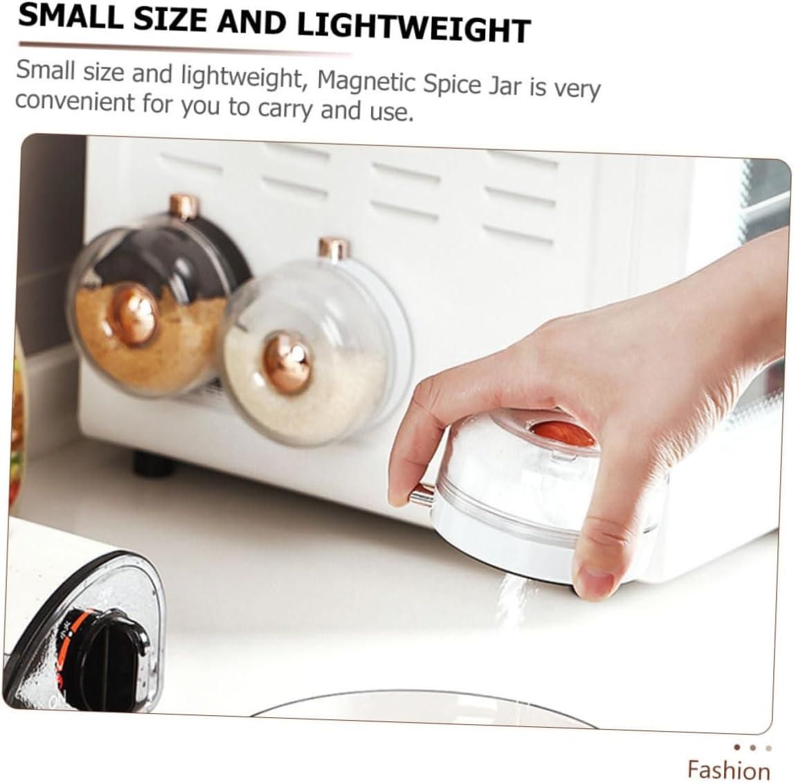 Suction Seasoning Box β Glass & Stainless Steel Spice Container (Corrosion Resistant, Pack of 1)