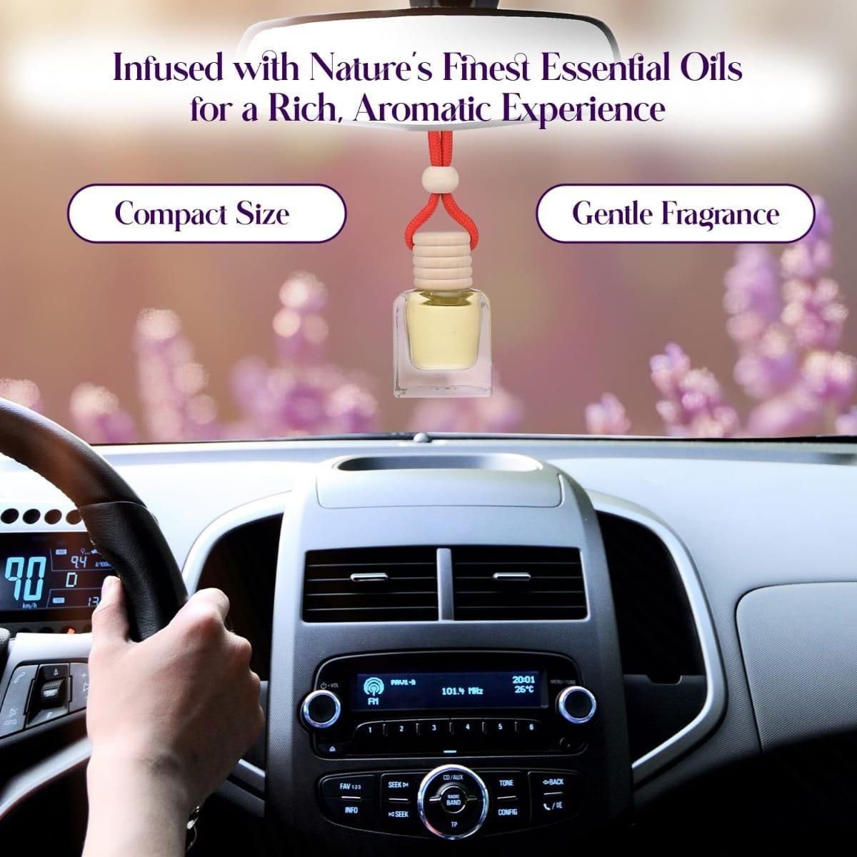 Hanging Car Perfume Pod Diffuser β Long-Lasting Musk Scent (10ml, Pack of 1)