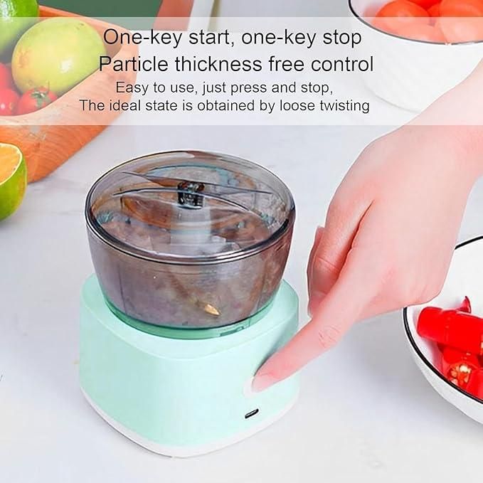 Electric Food Grinder and Mixer One Touch Operation