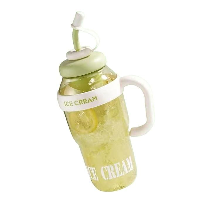 π¨ Ice Cream Bottle β Plastic Bottle with Lid for Ice Cream & Cold Beverages (Pack of 1)