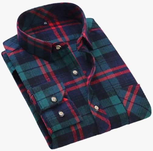 Men’s Checkered Casual Shirts | Multicolor | Cotton Blend | Full Sleeves | Regular Fit (Pack of 3)