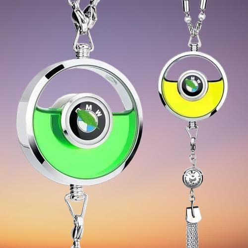 Car Logo Hanging Perfume Pendant Air Freshener Diffuser (Pack of 1)