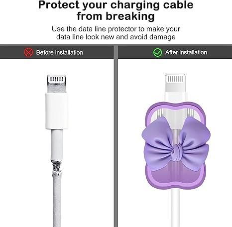 Silicone Charging Cable Organizer Protective Case