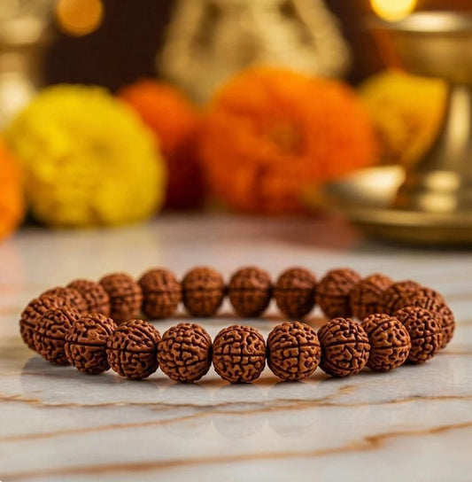 7 Mukhi Rudraksha Bracelet for Men – Spiritual Beads Bracelet