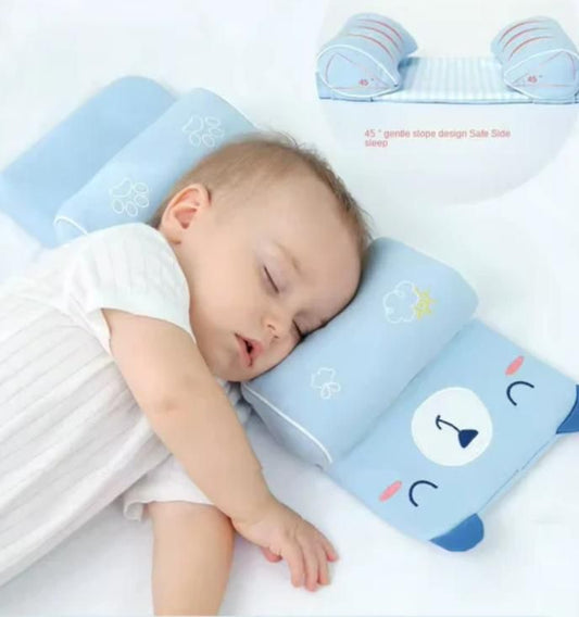 Baby Shaping Head Support Pillow I Soft Cushion for Infants I Anti Flat Head Design