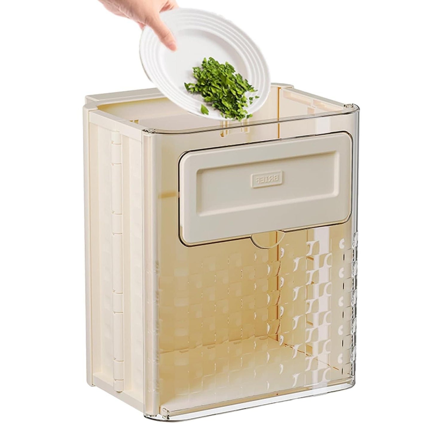 Foldable Wall Mounted Trash Can I Kitchen Hanging Bin