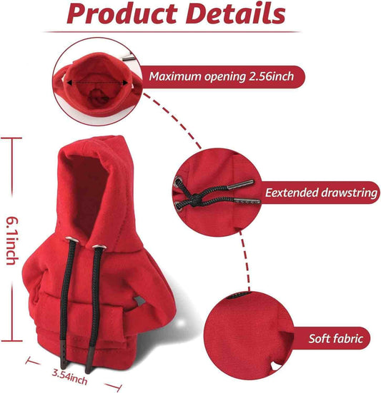 Car Gear Shift Hoodie I Universal Gear Knob Cover I Funny Car Interior Accessory