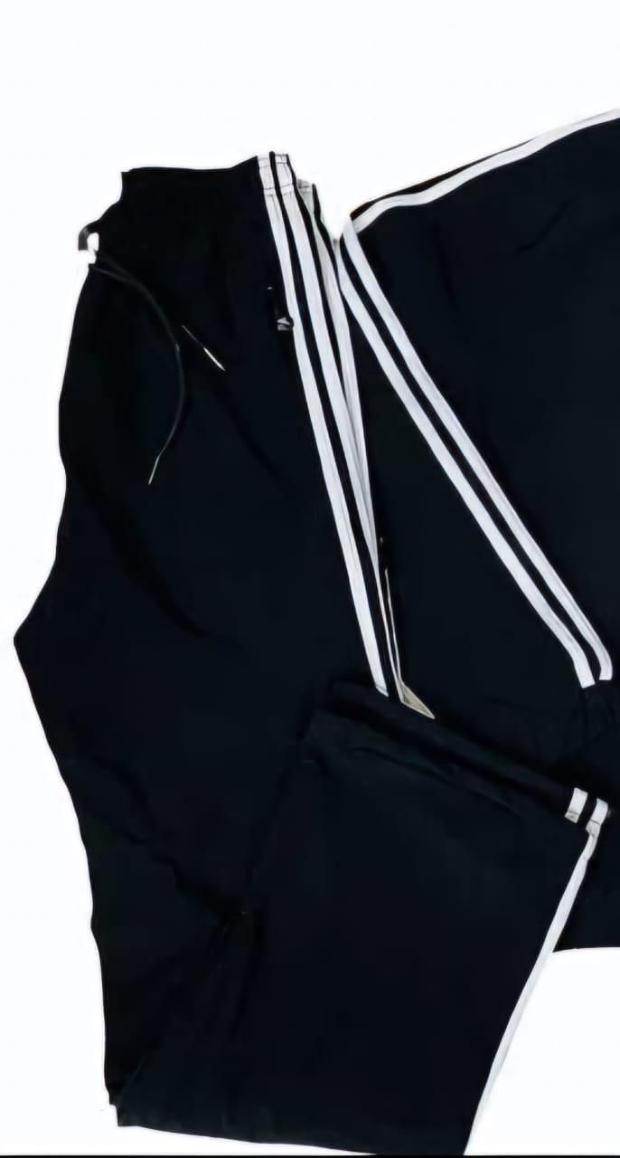 Men’s Side Stripe Tracksuit | Black | 4-Way Lycra | Zip-Up | Full Sleeves | Regular Fit (Pack of 1)