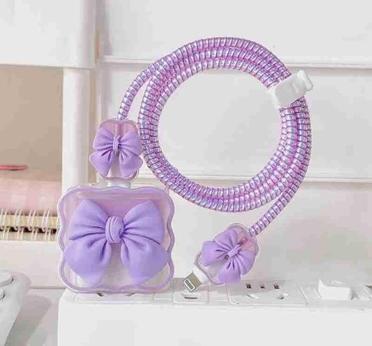 Silicone Charging Cable Organizer Protective Case