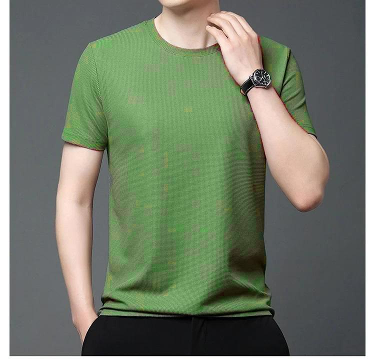 Men's 4-Way Stretch Slim Fit Round Neck T-Shirt – Poly Cotton, Solid Maroon, Half Sleeves | Casual Wear