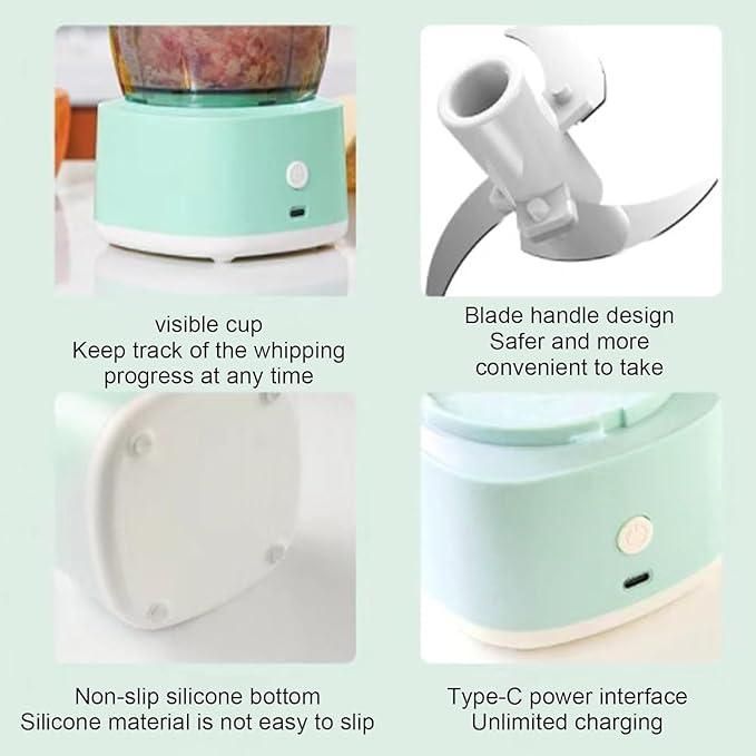Electric Food Grinder and Mixer One Touch Operation