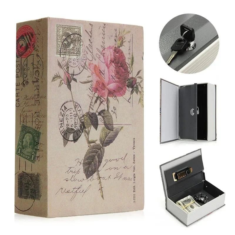 π Stylishly Smart The Dictionary Locker Box β Hidden Safe Storage, Metal Lock Box (Pack of 1)