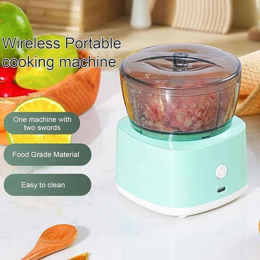 Electric Food Grinder and Mixer One Touch Operation
