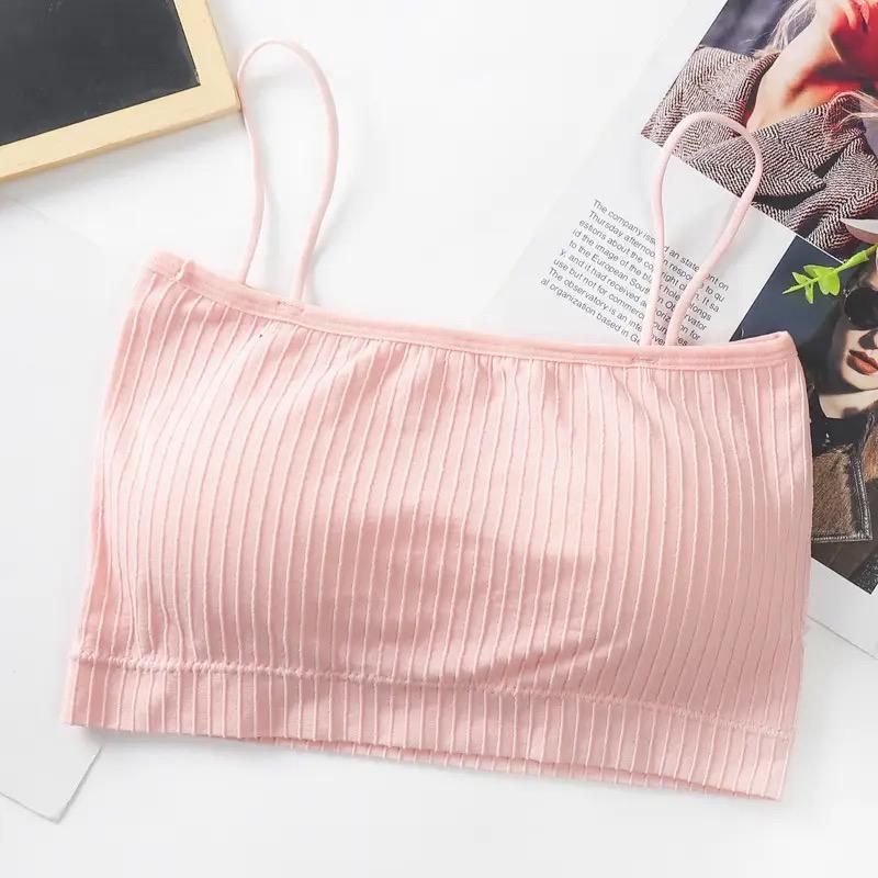 Seamless Silk Padded Bralette Bra – Pack of 2 | Full Coverage, Back Closure, All-Day Comfort | Assorted Colors, Free Size