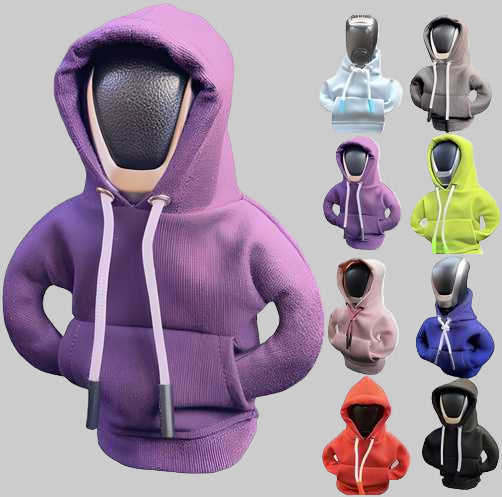 Car Gear Shift Hoodie I Universal Gear Knob Cover I Funny Car Interior Accessory