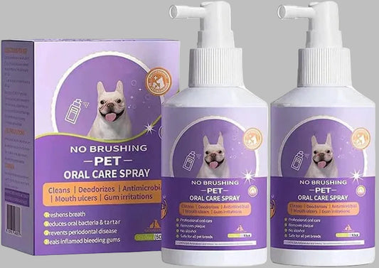 Pet Tooth Cleaning Spray I Fresh Breath & Oral Care for Dogs & Cats