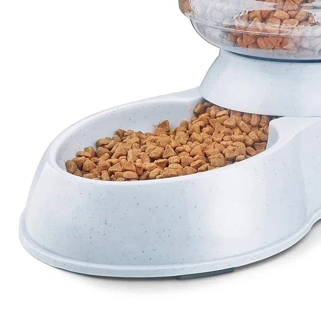 Large Capacity Pet Food Dispenser I Automatic Self-Dispensing Feeder for Dogs & Cats