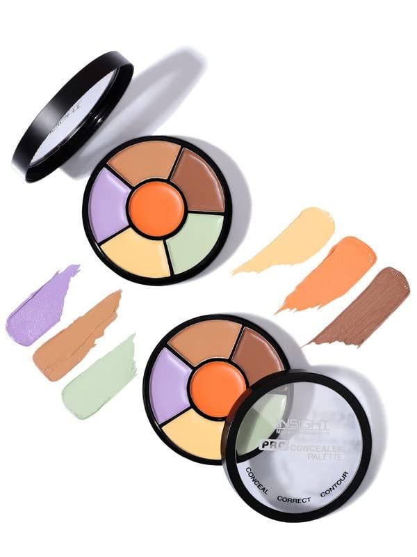 Pro Concealer Palette – Waterproof Cream Concealer for Contour, Highlight & Coverage | Pack of 2