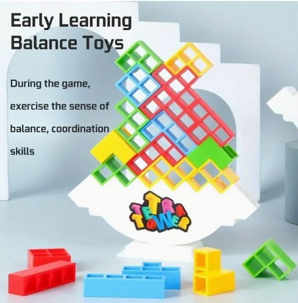 Tricky Tower Balance Blocks I Educational Stacking Game for Kids