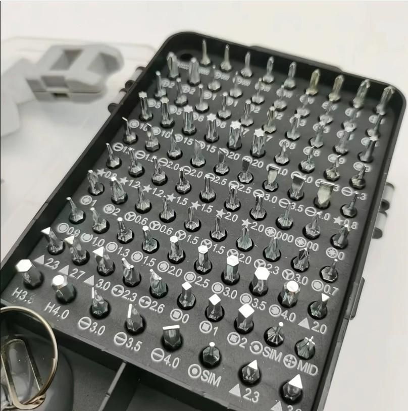 115 in 1 Precision Screwdriver Set – Magnetic Repair Tool Kit for Electronics & Appliances | Pack of 1