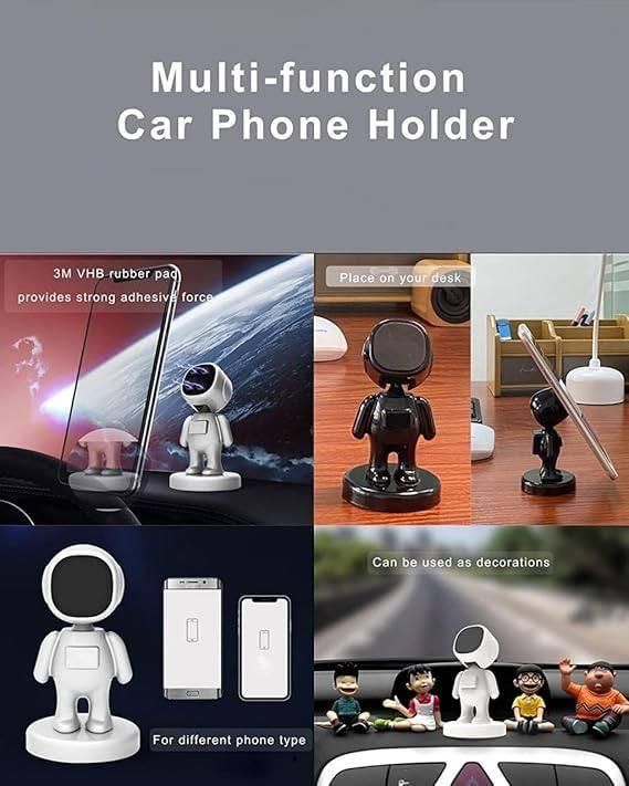 Magnetic Car Phone Holder Mount for Dashboard or Air Vent | Universal Plastic Stand