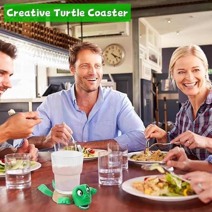 Funny Turtle Coaster I Non-Slip Table Protector I Assorted Color