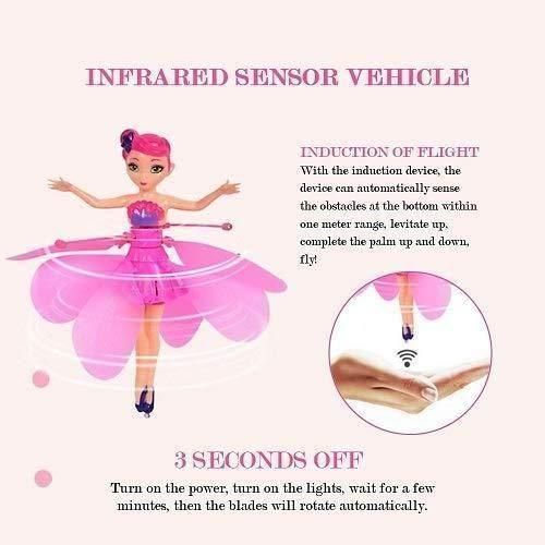 Magic Flying Fairy Princess Doll I Auto Flight Toy for Kids