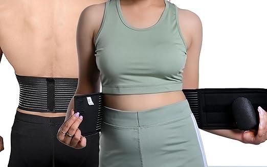 Umbilical Hernia Belt I Pain Relief Support Brace I Adjustable Compression Pad for Men & Women
