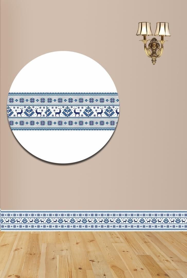 Peel & Stick Wallpaper Border – Self Adhesive, Water-Resistant (Pack of 1)