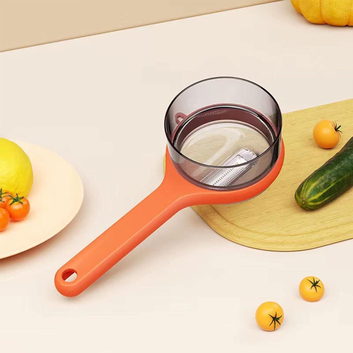 🥕 Peeler with Storage Box – Handy Vegetable & Fruit Peeler with Convenient Storage (Pack of 1)