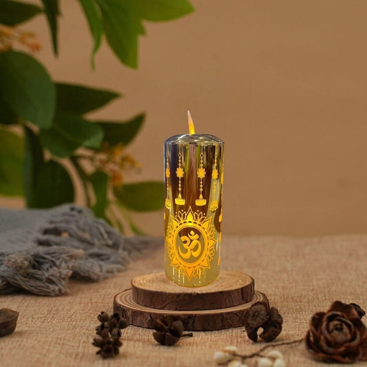 Realistic Moving Flame LED Light I Decorative Night Lamp