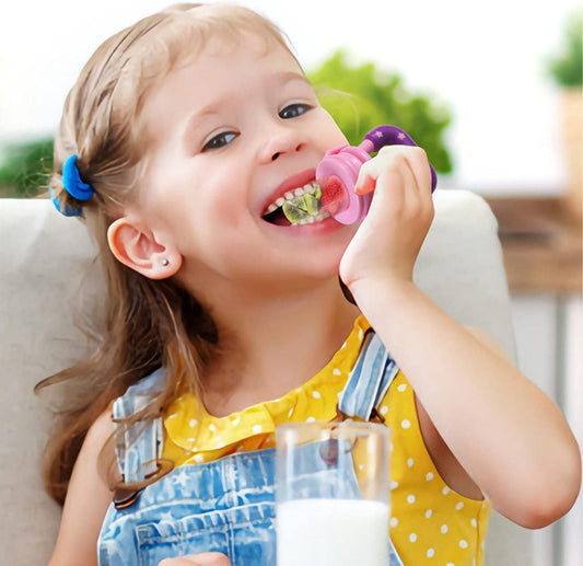 BPA Free Silicone Fruit Pacifiers For Baby I Pack of 2