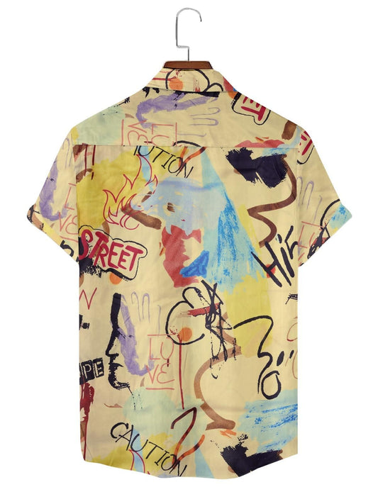 Men’s Printed Rayon Casual Shirt | Half Sleeves | Regular Fit | Lightweight & Stylish (Pack of 1)