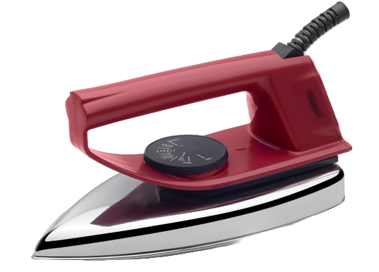 Usha EI 4175-M Electric Dry Iron I 750W Powerful Heating I Non-Stick PTFE Soleplate I Adjustable Thermostat
