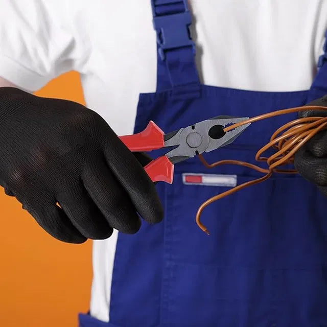 Insulated Lineman Combination Cutting Plier I Heavy-Duty Wire Cutter I Anti-Slip Grip